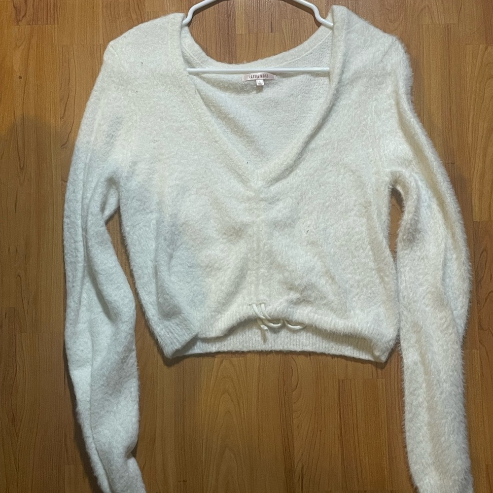 White sweater